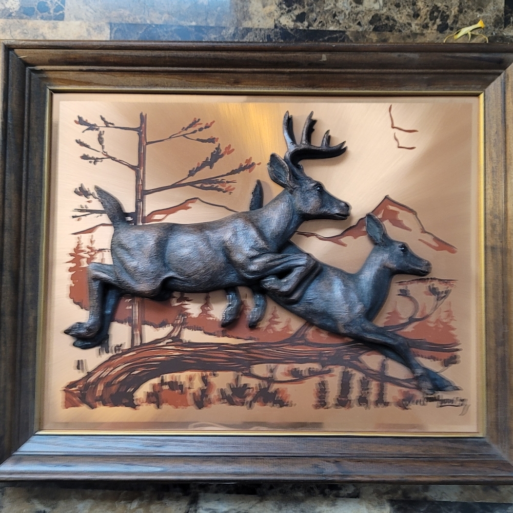 White Tail Deer Cooper Art